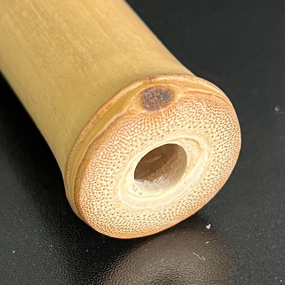 ケーナ（QUENA) アンデスの民族楽器 b管 左2指右4指使い手の