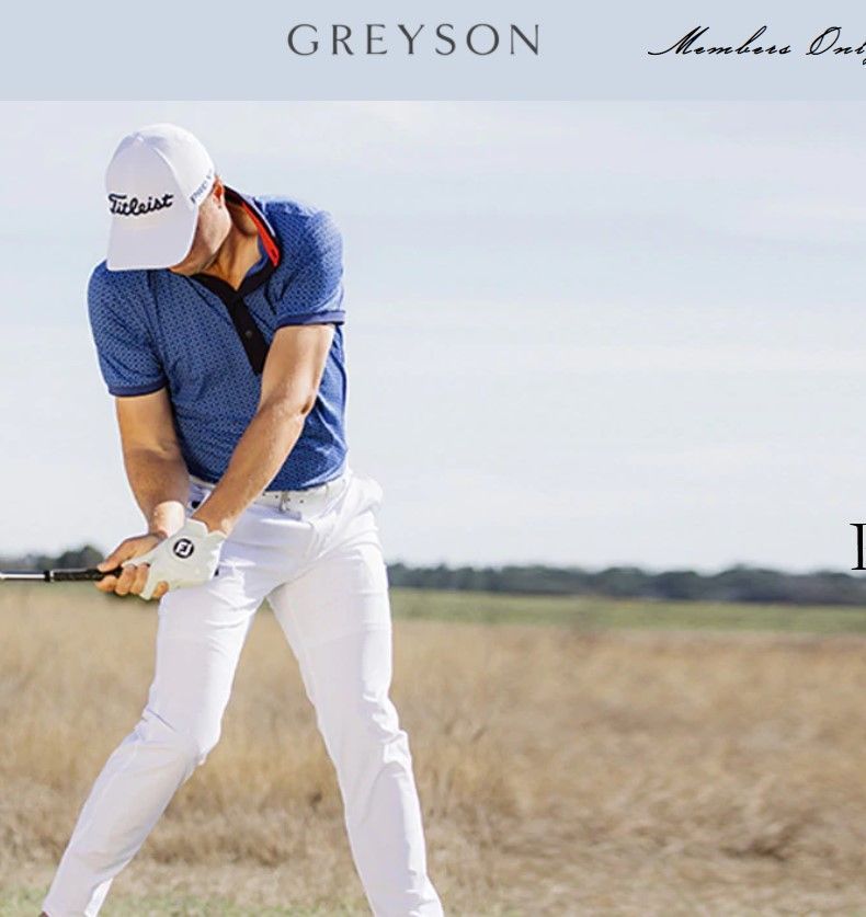 GREYSON グレイソン ゴルフ ポロシャツ - スポーツ