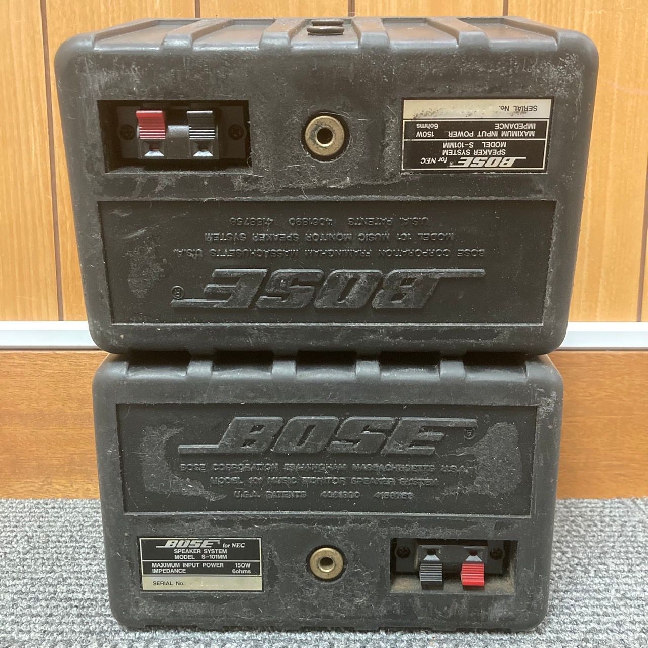 BOSE(ボウズ/ボーズ) NEC スピーカーシステム S-101MM ペア 動作