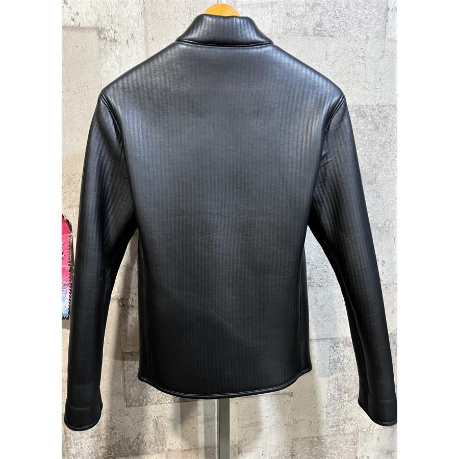 極美品 カルバンクライン コレクション イタリア製 ラムレザー