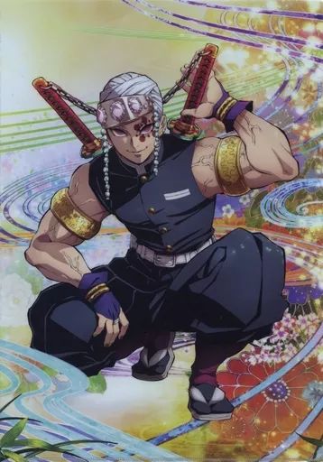 鬼滅の刃　ufotable ランチョンマット　クリアファイル　宇髄天元 鬼滅の刃 ufotable ランチョンマット クリアファイル 宇髄天元