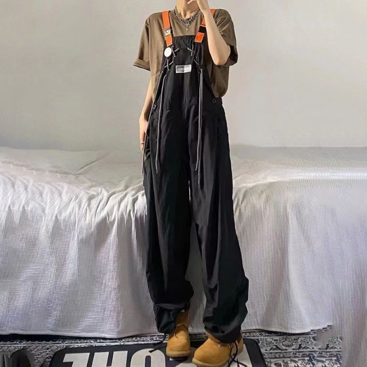 オーバーオール サロペット ワイドパンツ レディース メンズ