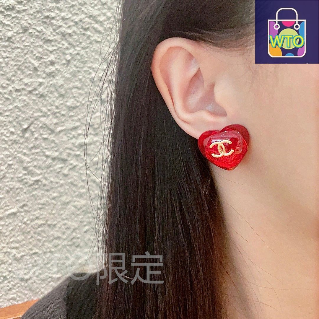 【鮮やかに萌えるレッド】★CHANEL★ピアス★25A限定 花柄が可愛い♡】CHANEL ピアス (CHANEL/ピアス) ABF378 B19857
