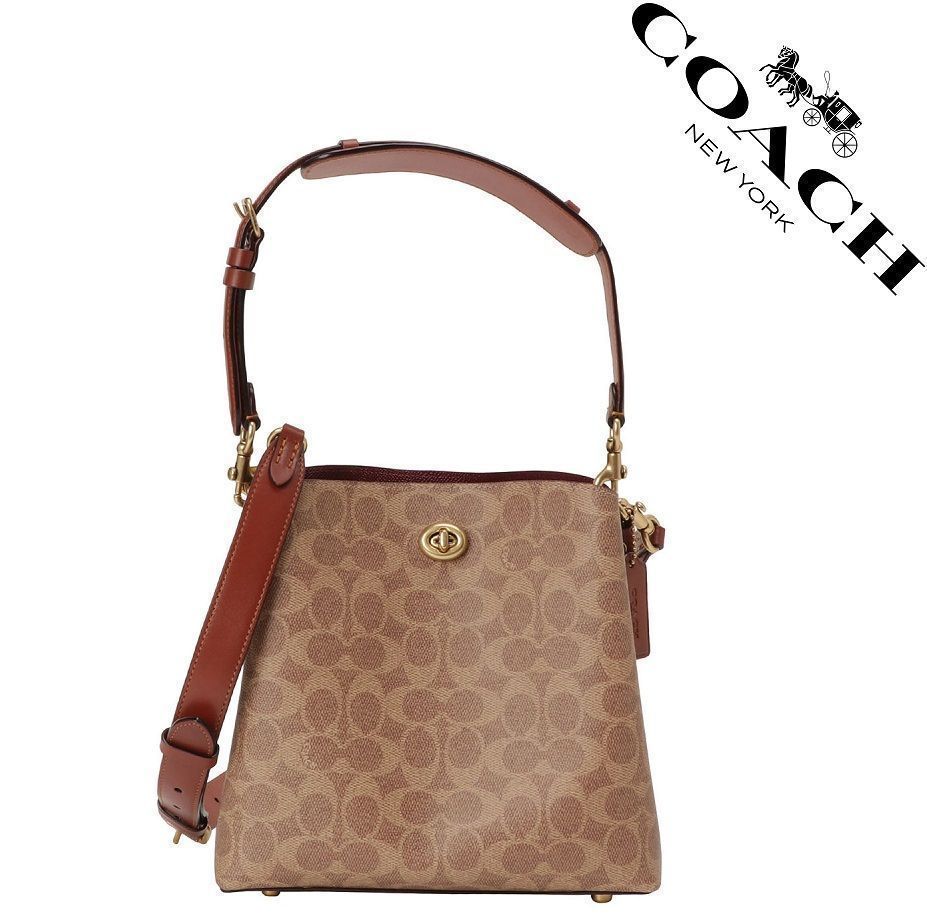 セール中】COACH コーチバッグ CQ184 デニム アシュトン バゲット  