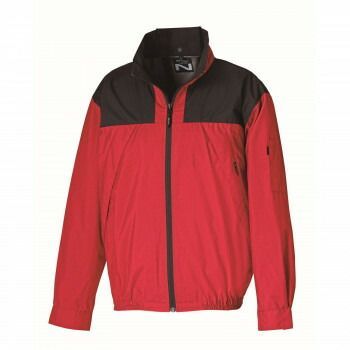 NA-1121 Nクールウェア 長袖 服3L レッド チタン 3Dエリ 8213311