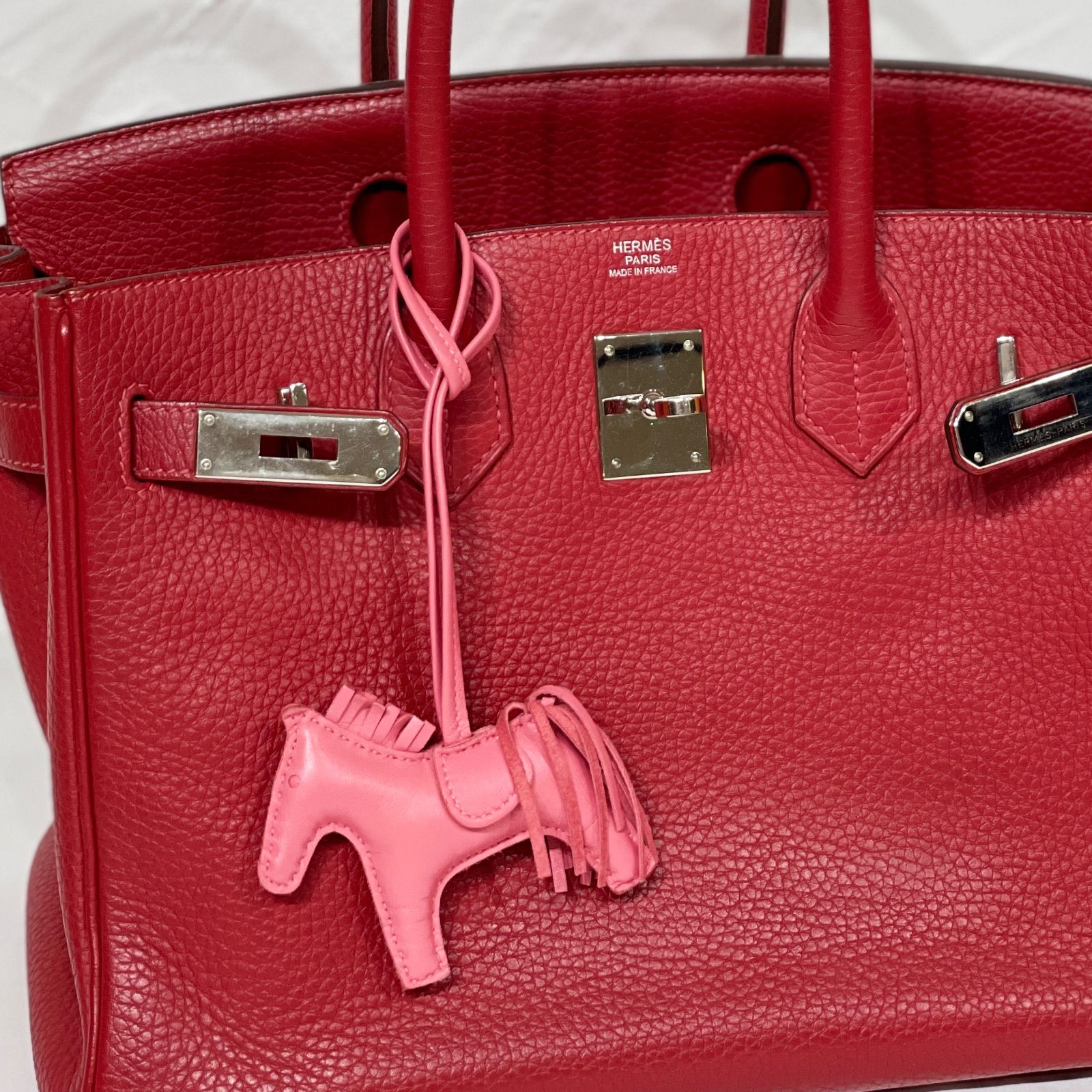 エルメス ロデオPM ローズアザレ HERMES バッグチャーム AC0002 【公式