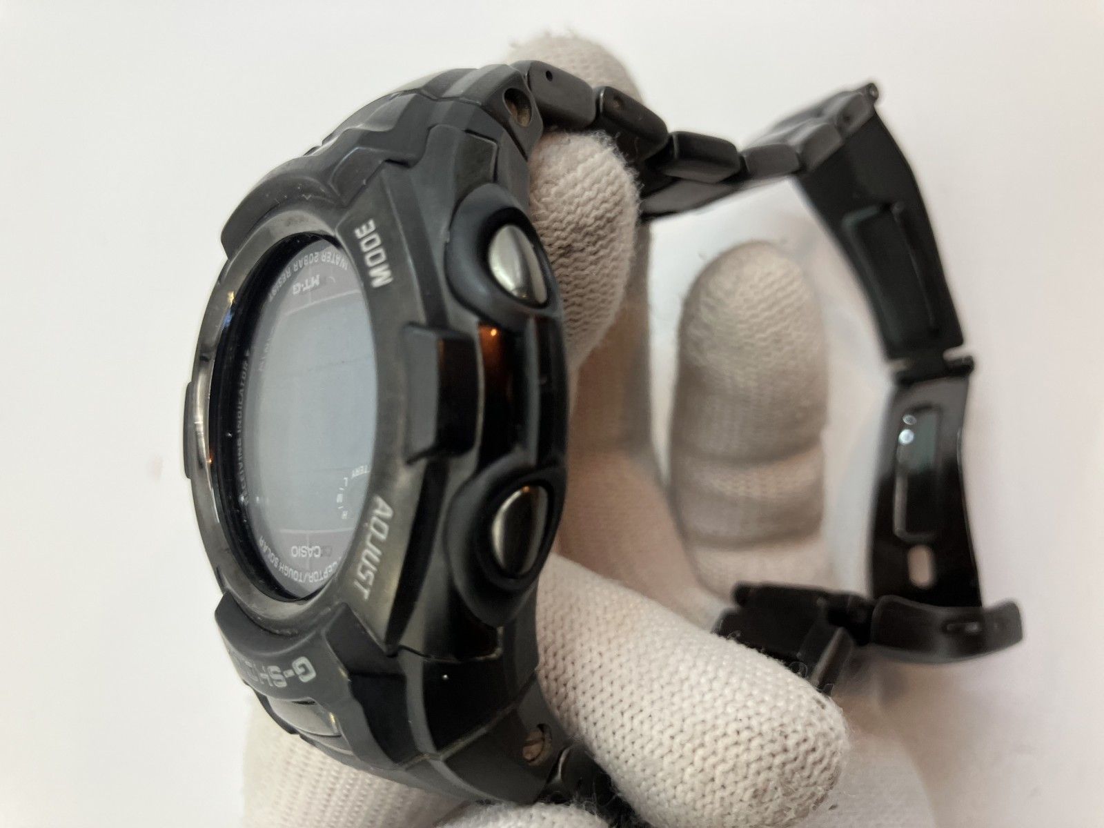 中古 CASIO G-SHOCK MTG-910DJ マルチバンド5 タフソーラー メンズ