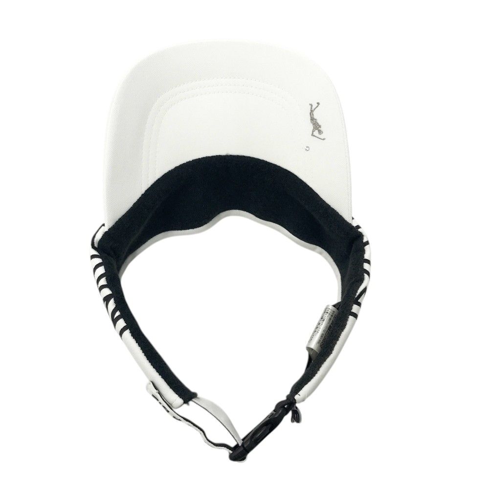 MARK&LONA マークアンドロナ サンバイザー ホワイト系 FREE