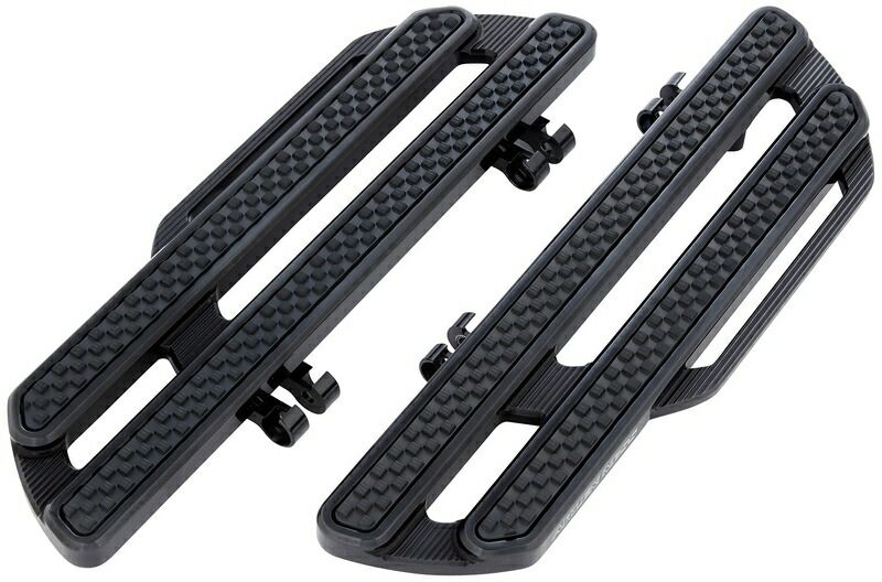 METHOD ドライバーフロアボード ブラック 2012〜16年FLD 1986〜17年FLソフテイル 1984年以降ツーリング トライク