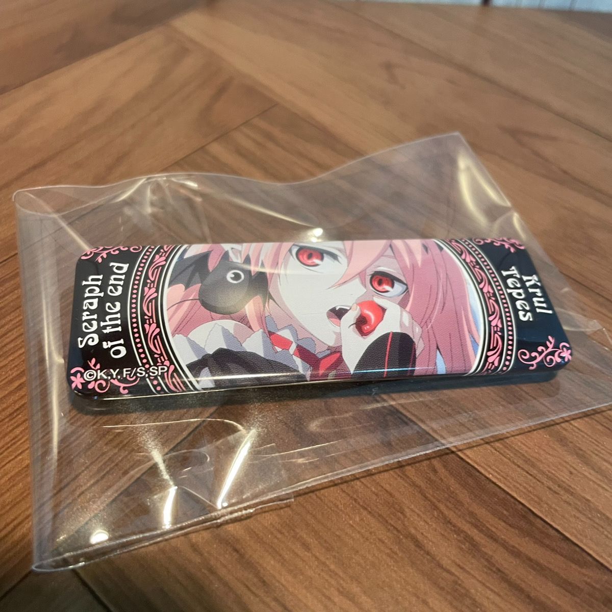 ロング缶バッジ