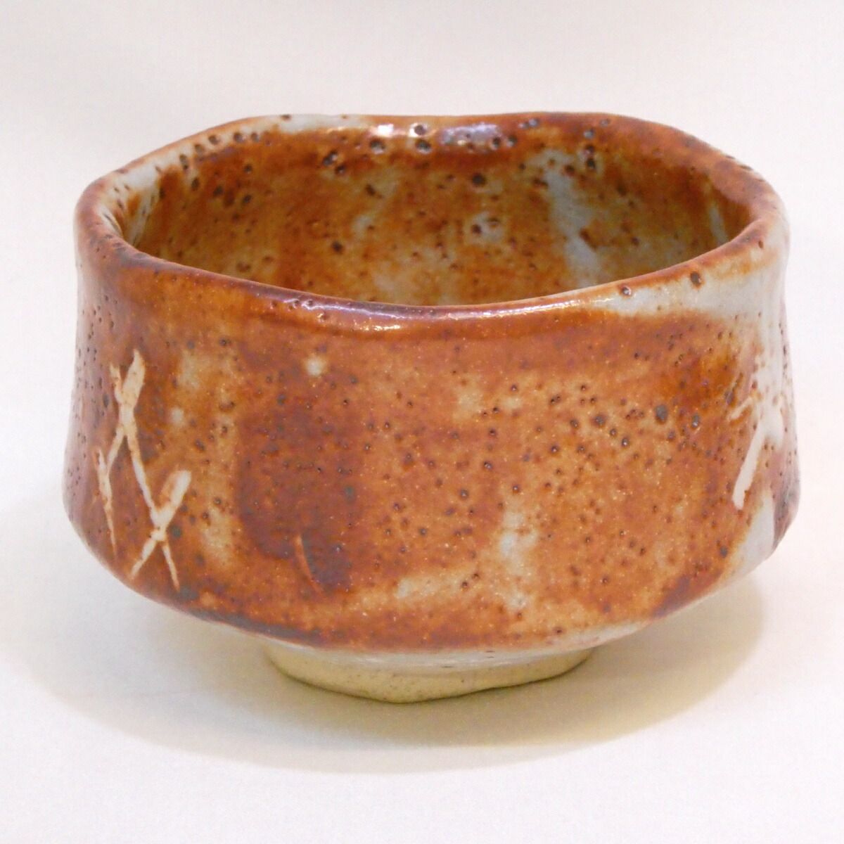 四月の特売品】 岐阜県 山十窯 加藤光右衛門作 鼠志野 茶碗 四月の特売品】 岐阜県 山十窯 加藤光右衛門作 鼠志野 茶碗