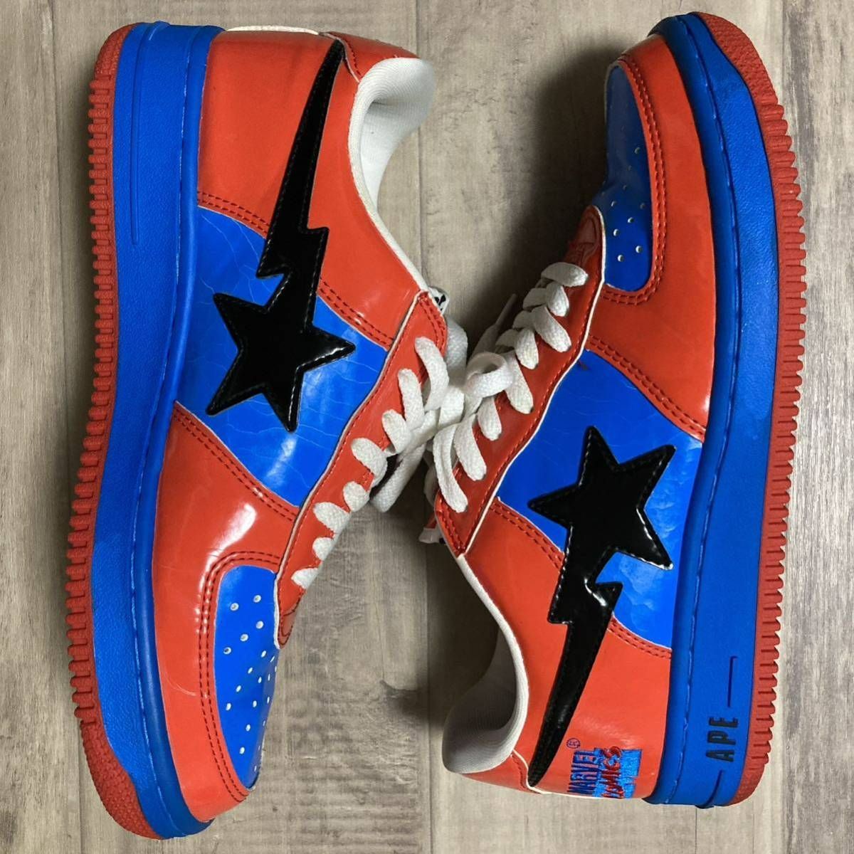 2005年 Marvel BAPESTA スニーカー 27.5cm a bathing ape BAPE STA 