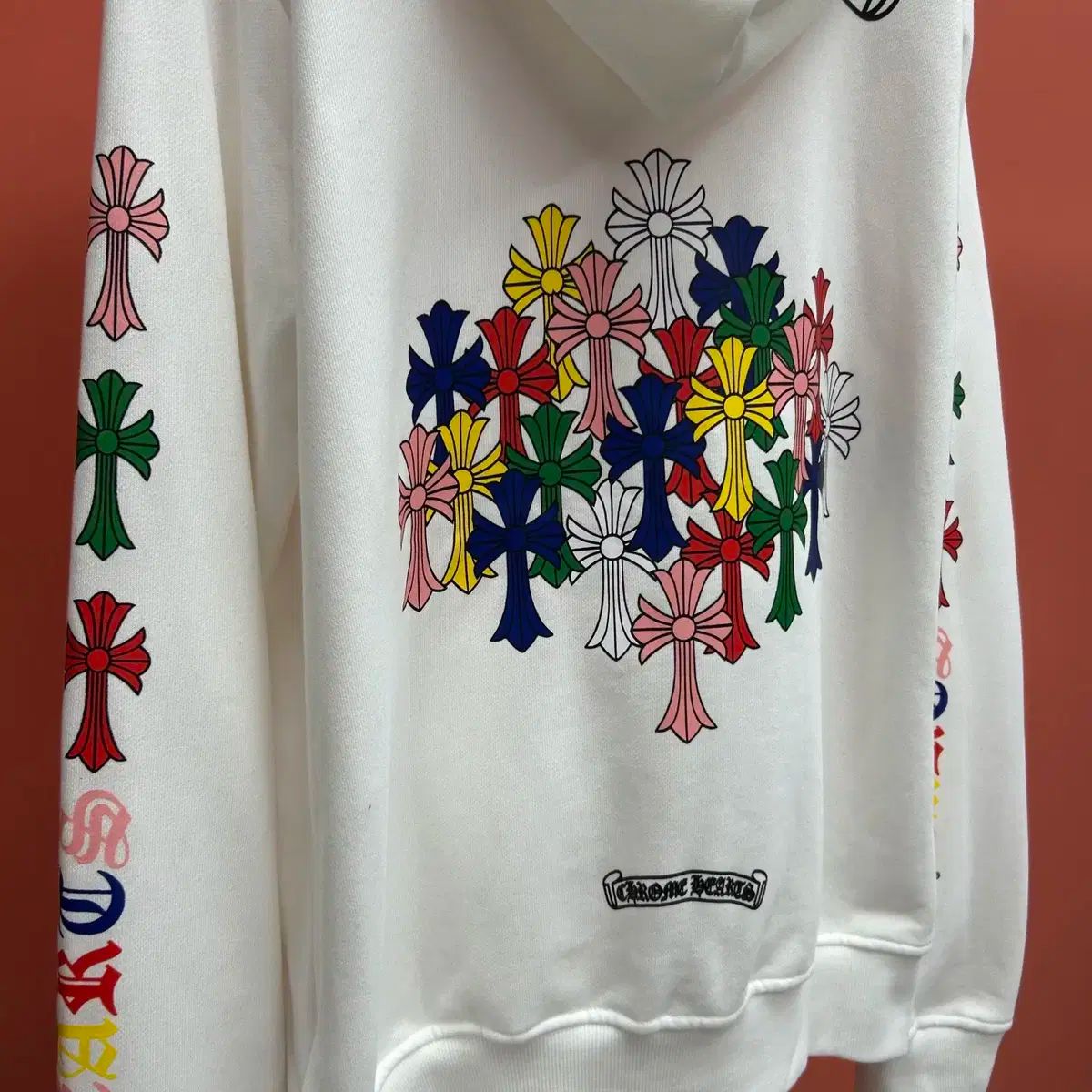 クロムハーツ ジップパーカー 新作 総柄 CHROME HAEATS(クロムハーツ