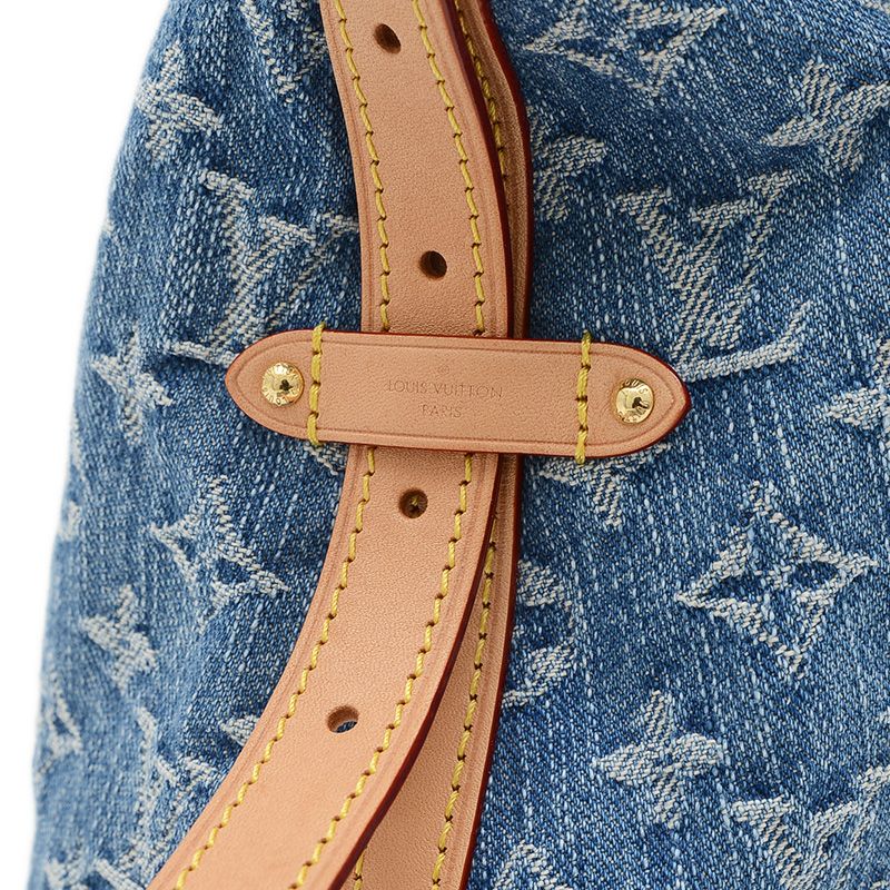 ルイ・ヴィトン モノグラムデニム キャリーオールNM MM ショルダー  