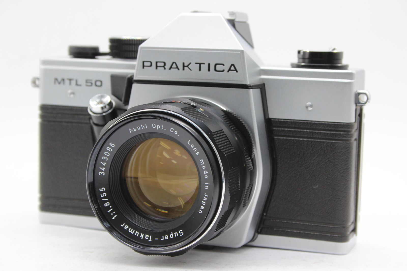 返品保証】 プラクチカ Praktica MTL50 Super-Takumar 55mm F1.8 M42