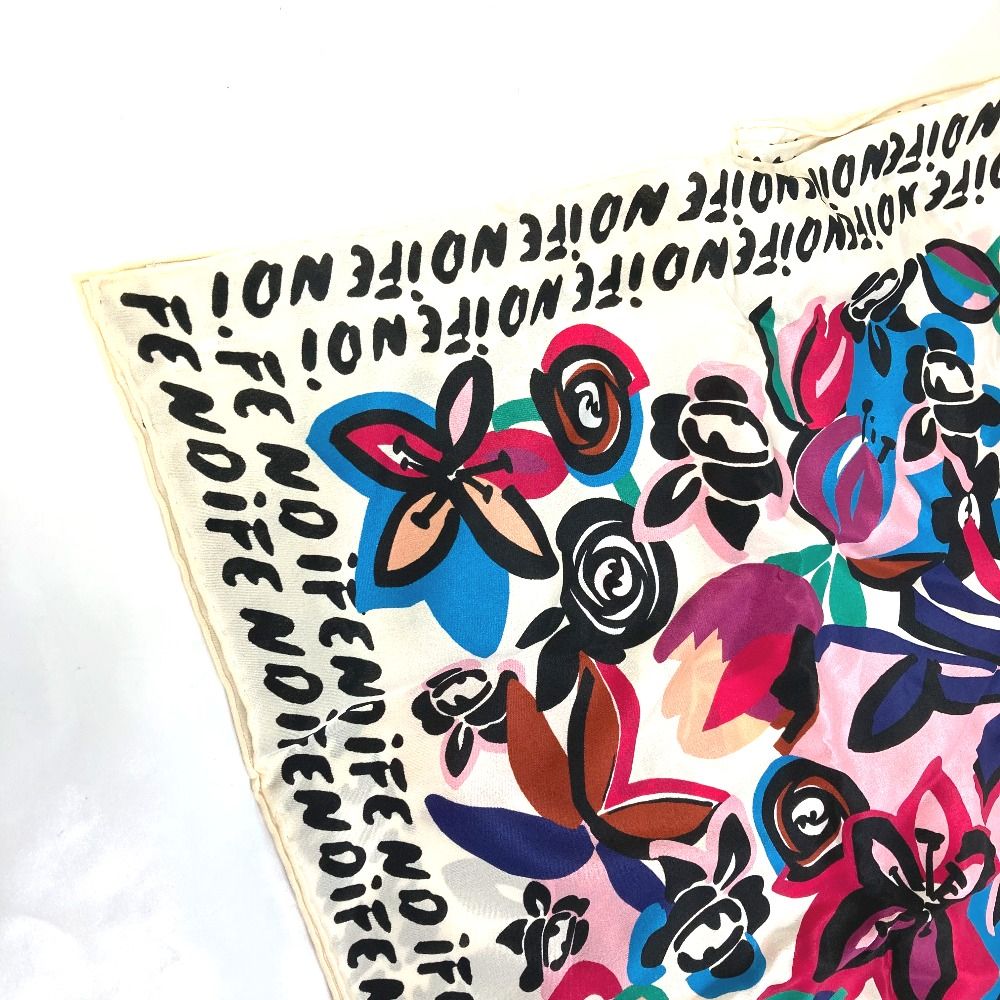 FENDI フェンディ スカーフ ロゴ FXT085 シルク - メルカリ