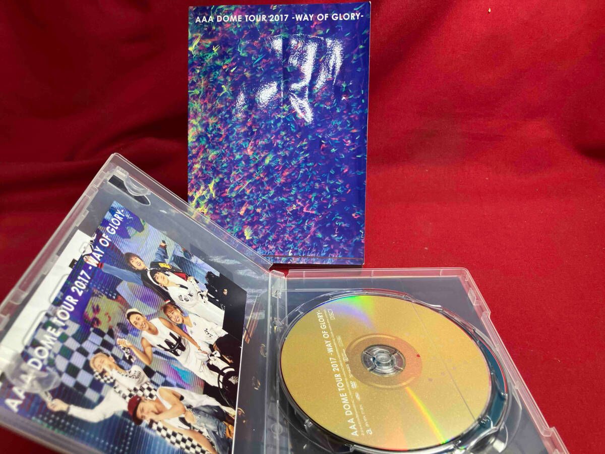 DVD AAA DOME TOUR 2017 -WAY OF GLORY-(初回生産限定版) - メルカリ