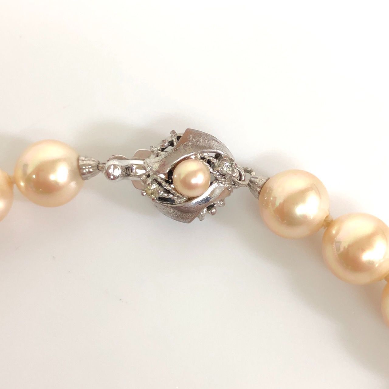 MAJORICA マジョリカ パール ネックレス 8mm 真珠 ケースつき 【送料