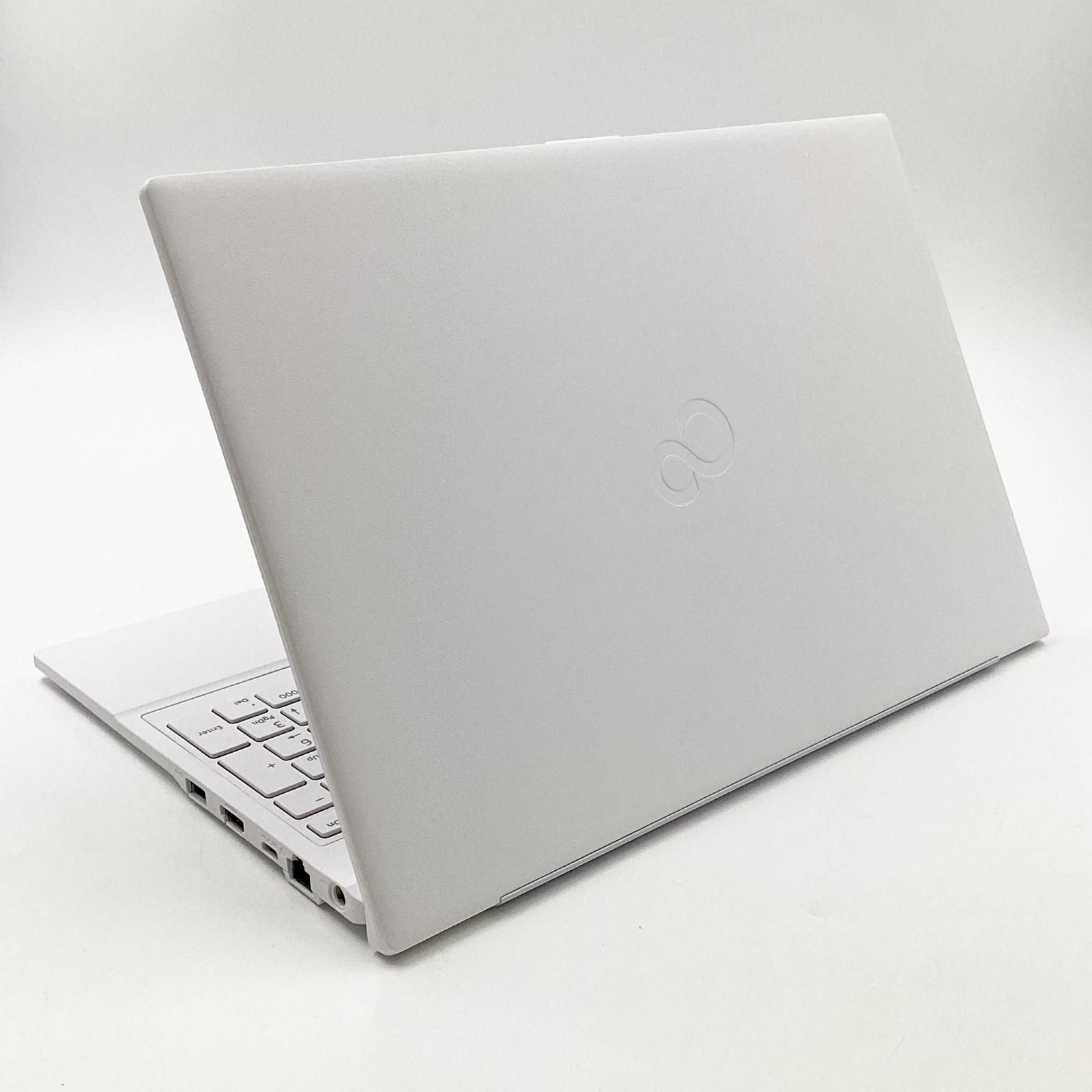 富士通 15.6型ノートパソコン アーバンホワイトSSD256GB メモリ8GB