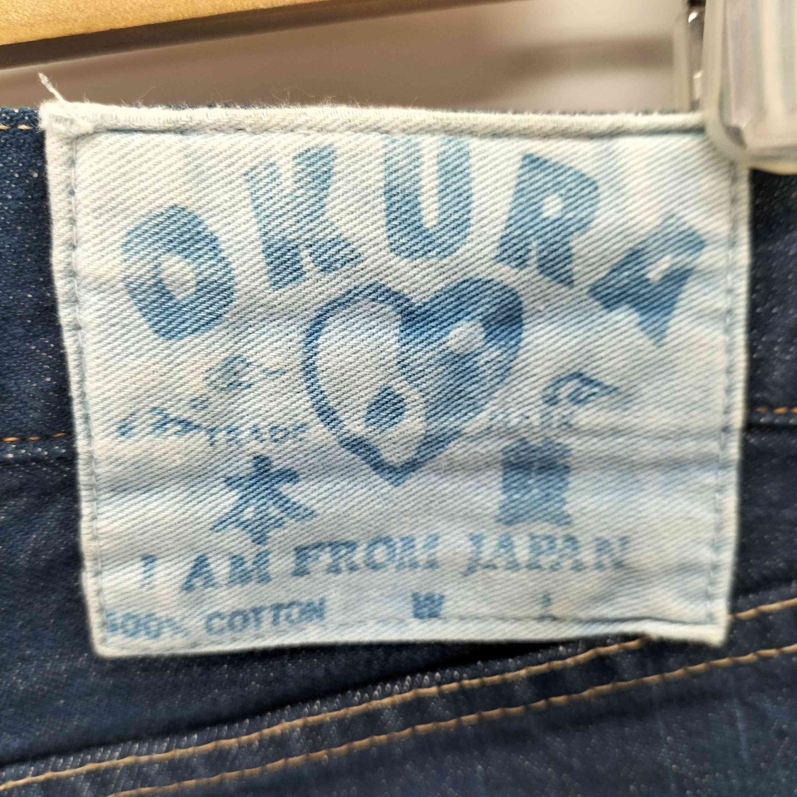 オクラ OKURA 本藍 ボタンフライデニムパンツ メンズ 表記無
