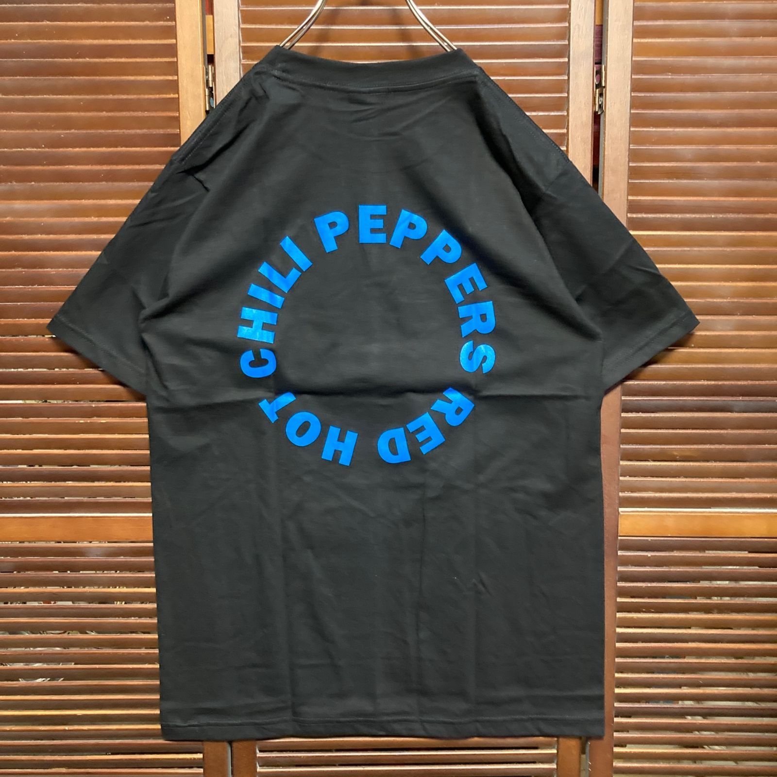 レッドホットチリペッパーズ レッチリ RED HOT CHILLI PEPPERS ハンキーパンキー 黒 バンド Tシャツ tee ティーシャツ ロック ツアー ライブ デザイン 両面 プリント 派手 奇抜 古着 ビンテージ vintage パンク メタル