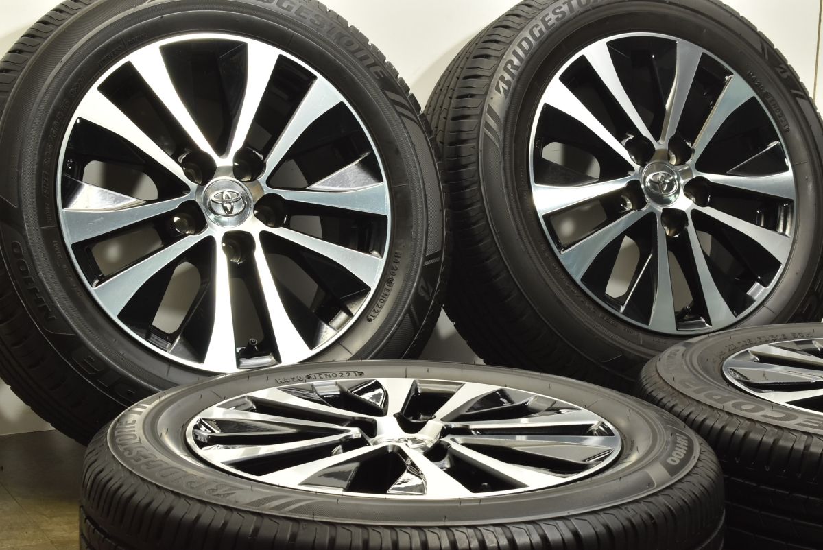 バリ溝 トヨタ SAI 純正 16in 6.5J 39 PCD114.3 ブリヂストン エコピア NH100 205 60R16 ノーマル戻し ノア ヴォクシー プリウスα
