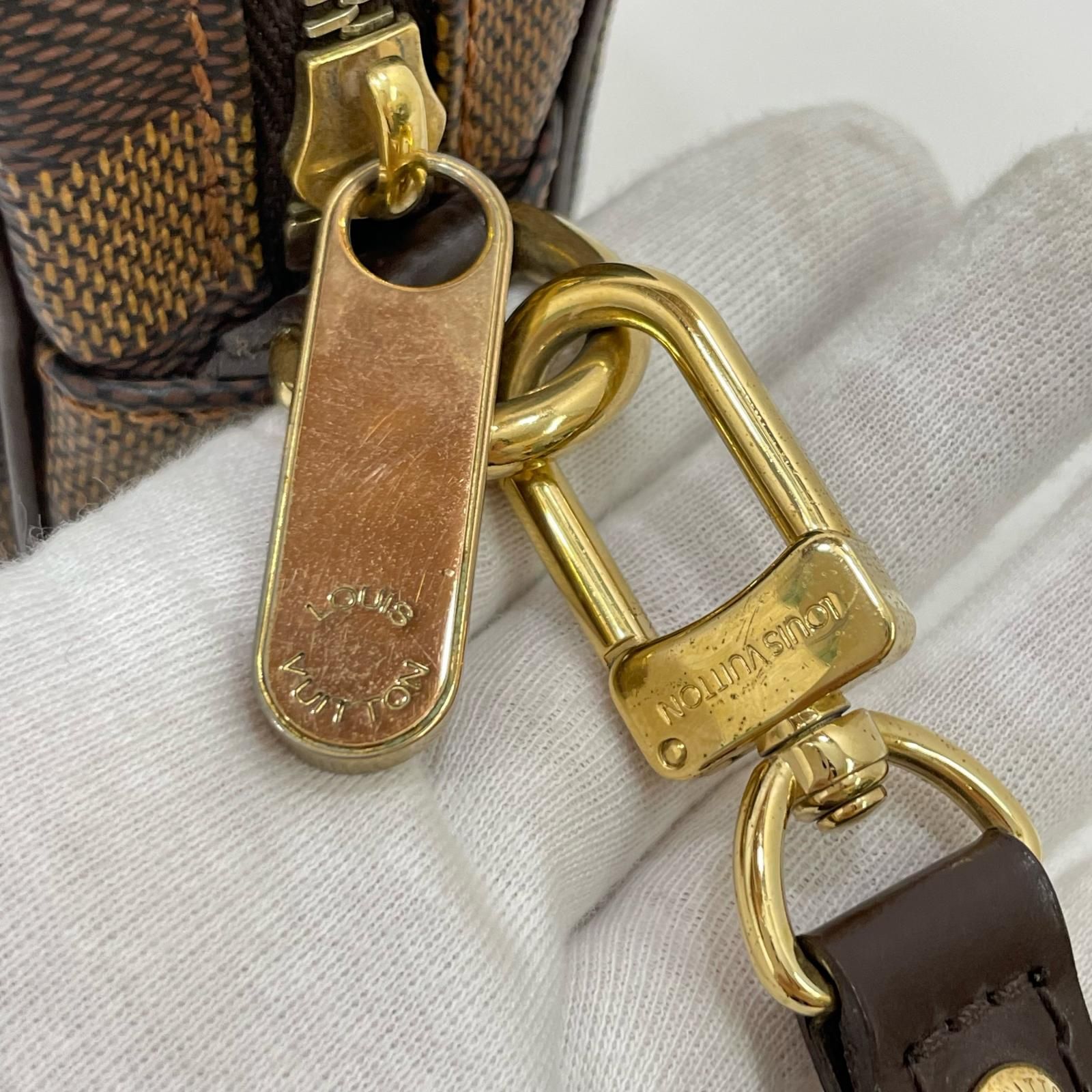 中古LOUIS VUITTON | ルイ・ヴィトン ポシェット ビエ マカオ ダミエ 