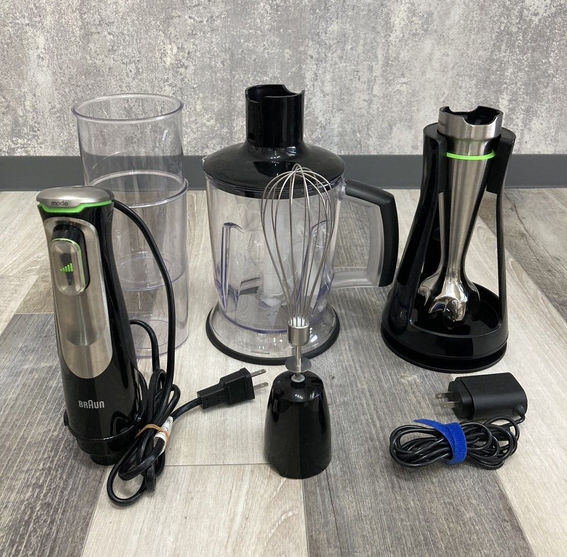 BRAUN ハンドブレンダー マルチクイック9 中古 目立った傷や汚れなし