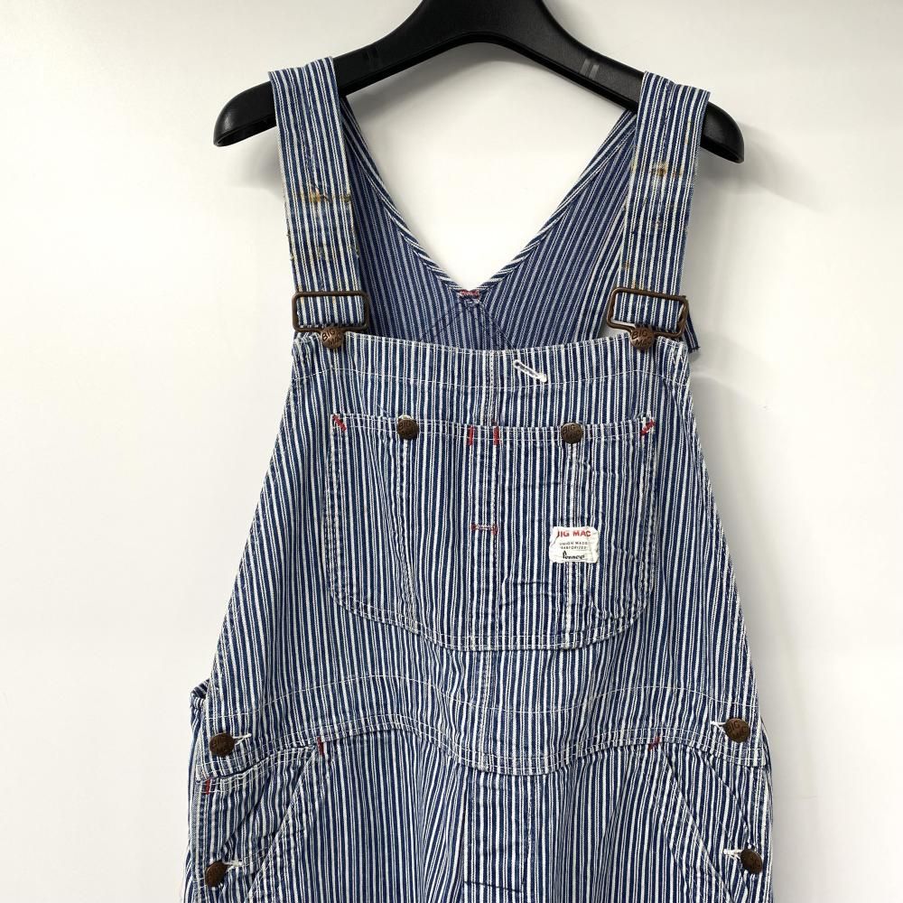 60 s BIG MAC ヒッコリーストライプオーバーオール ビッグマック 17 オーバーオール つなぎ パンツ