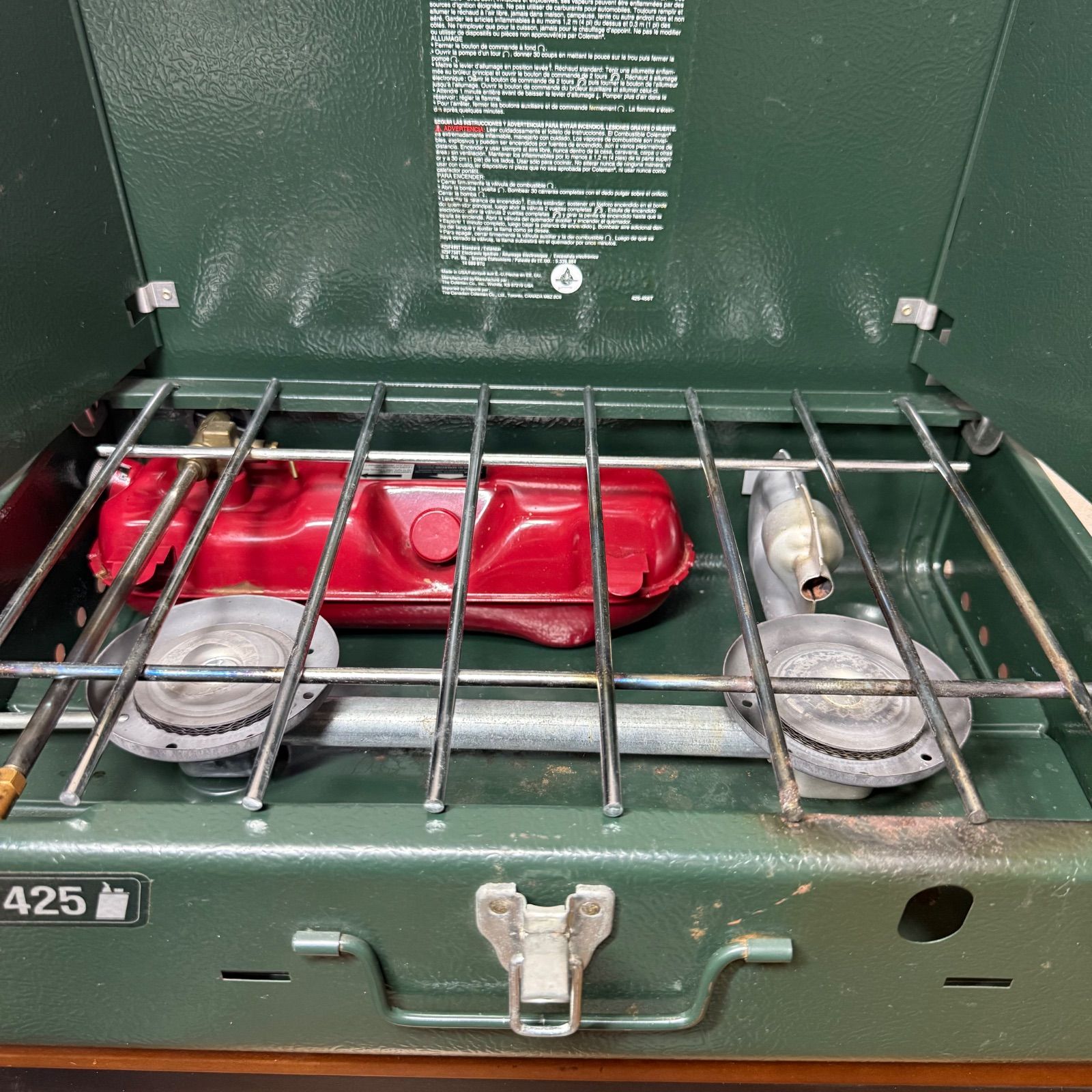 コールマン ツーバーナー425 小型（希少）