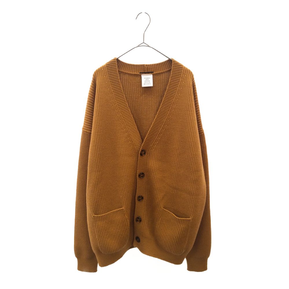 ヴェトモン VETEMENTS カーディガン