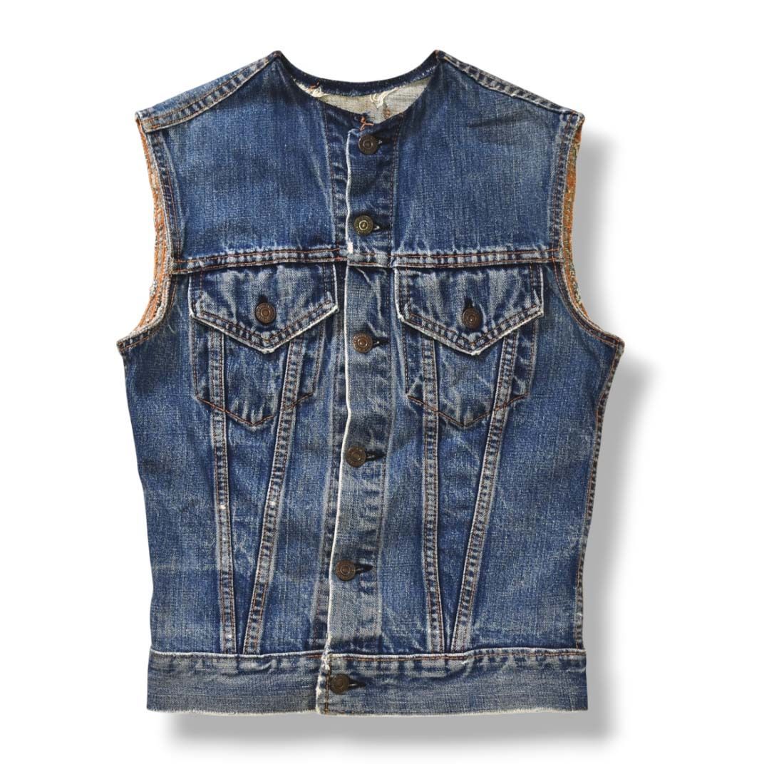 60sヴィンテージ USA製 リーバイス Levi's 70505 4th ノーカラー