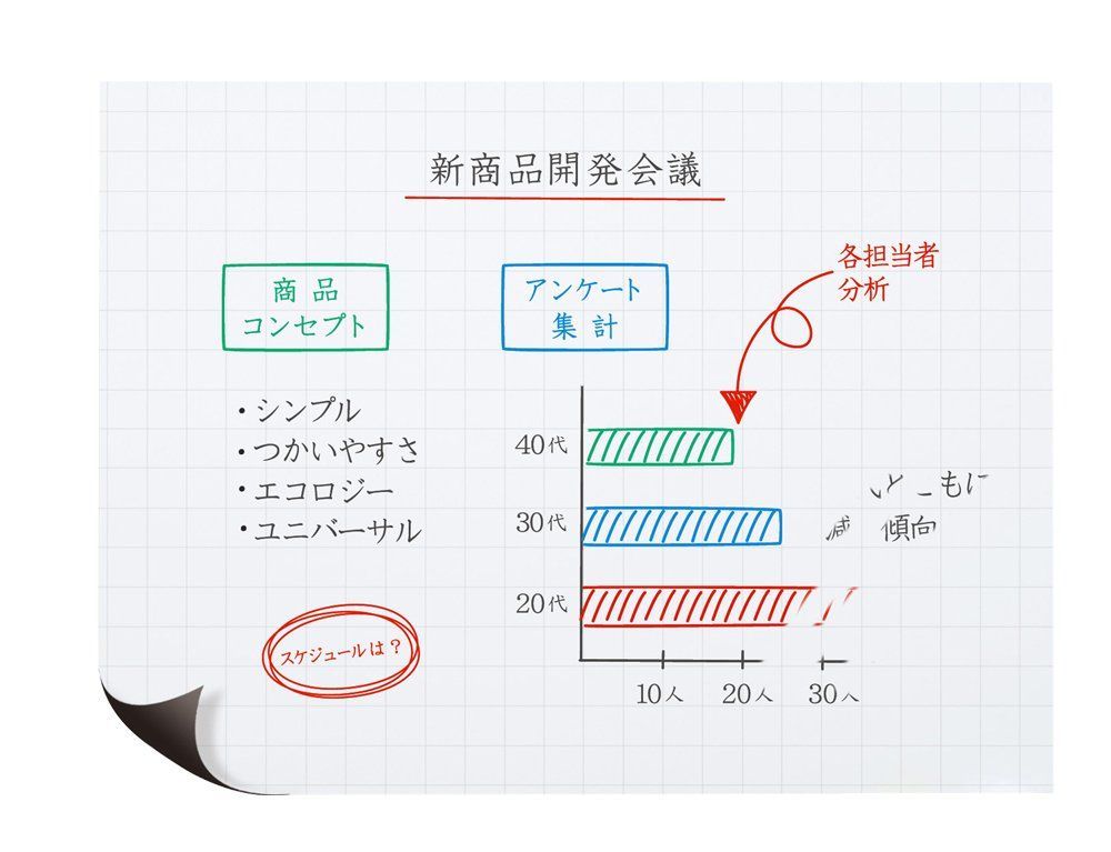 暗線入 マグネットシート