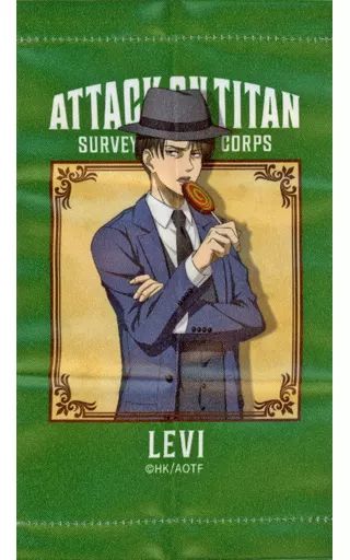 中古】タペストリー リヴァイ ミニタペストリー 「くじメイト 進撃の