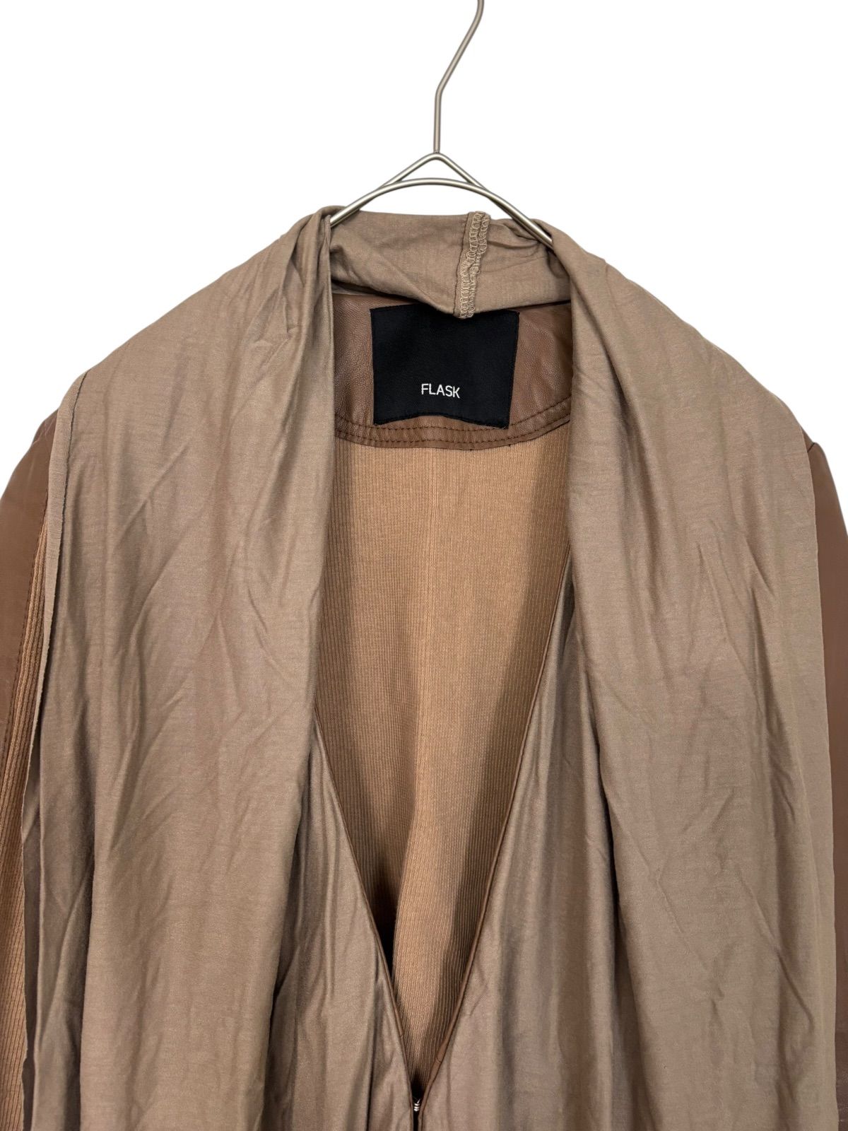 FLASK フラスク ジャケット 長袖 ブラウン レディース 38サイズ G2
