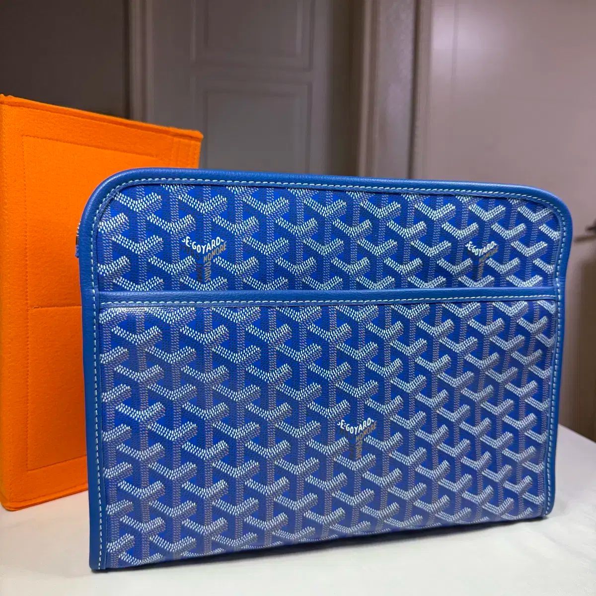 Masion Goyard ゴヤール 쥬방스 トワル.トバッグ GM ポーチ クラッチバッグ