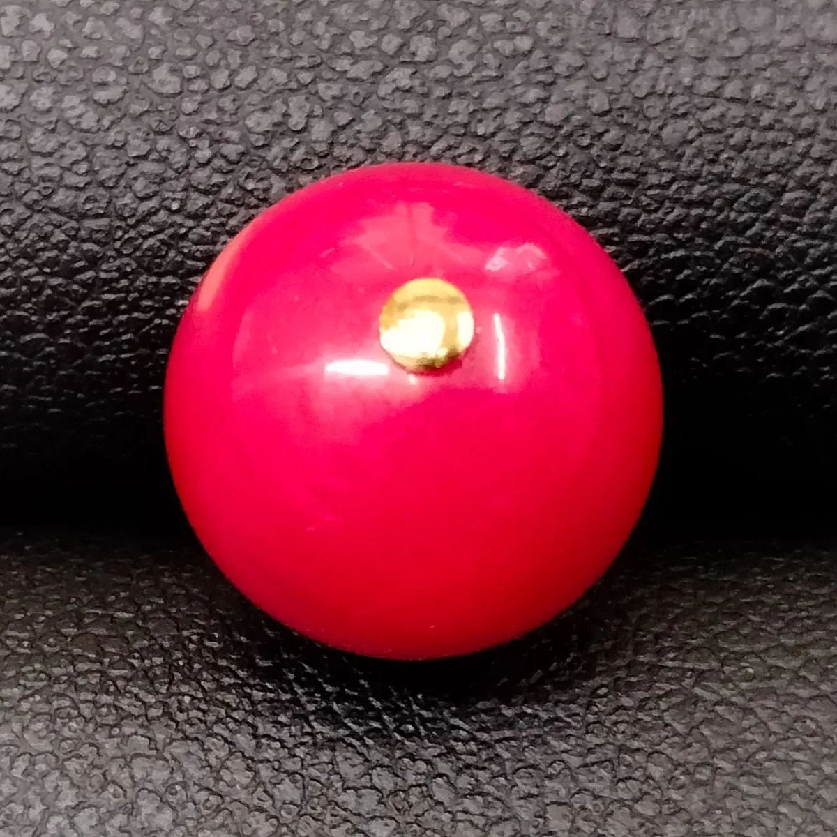 美品 天然珊瑚】K18金 赤珊瑚 ネックレス 12.1mm ペンダントトップ K18 