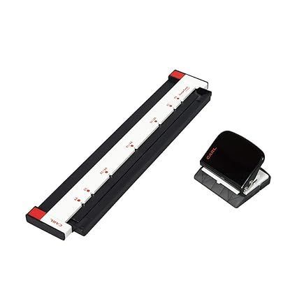 カール事務器(CARL) ルーズリーフパンチ ゲージパンチ A4/B5対応 5枚