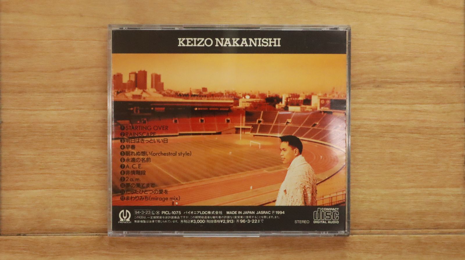 国内盤CD☆中西圭三/Keizo Nakanishi□ Starting Over