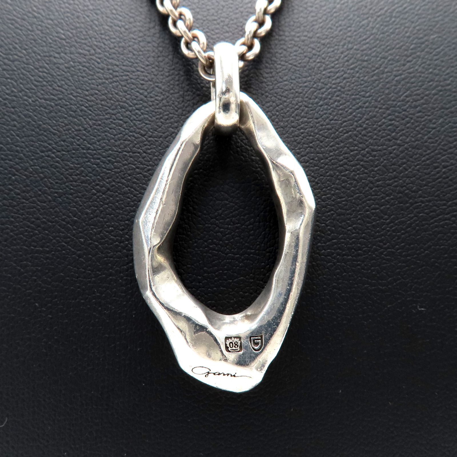 GARNI Crockery Ring Pendant ガルニ クロッケリー リングペンダント