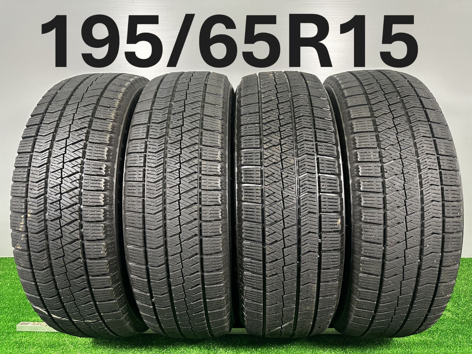 195|65R15 ブリヂストン VRX2 18～22年製 4本 冬タイヤ スタッドレス TA117