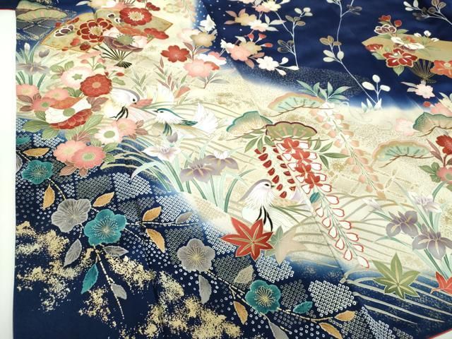 豪華振袖 駒刺繍