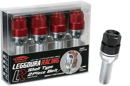 協永産業/KYO-EI Kics レデューラレーシング ボルトセット ブラック M14×P1.5 入数：1セット(4個) KIC8035K4