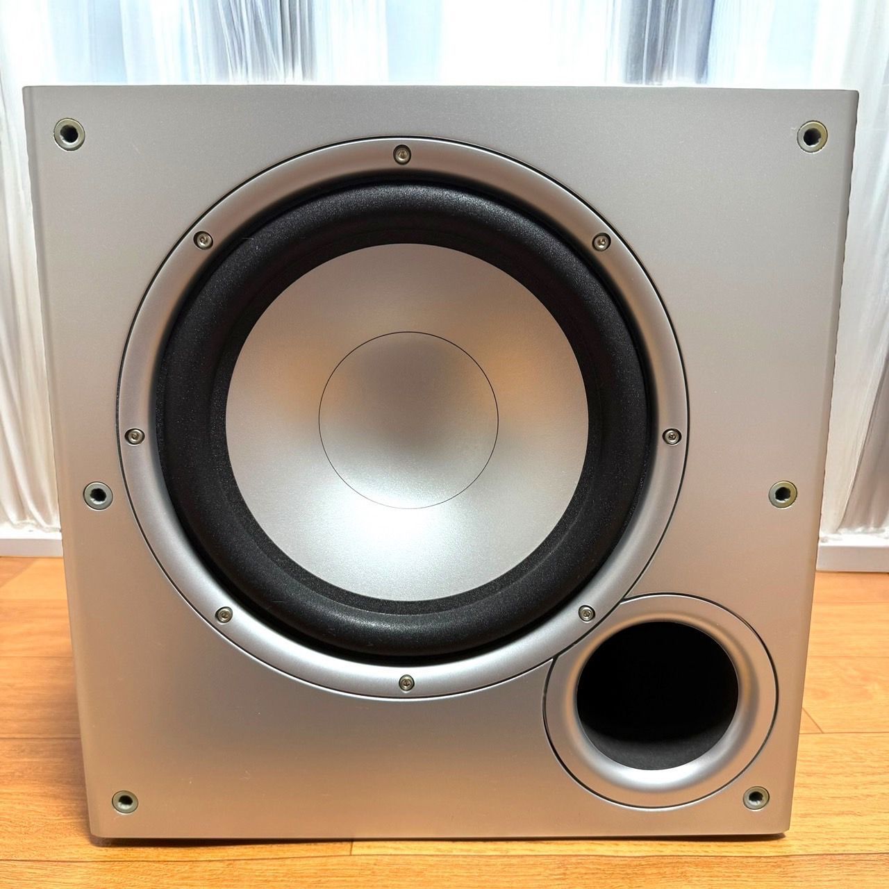 ☆送料無料 極美品 POLK AUDIO ポークオーディオ PSW10 木目調
