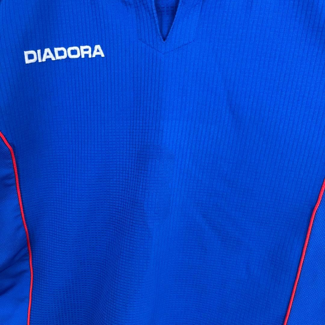 OLD DIADORA 90s ディアドラ ドイツカラー ゲームシャツ XO - メルカリ