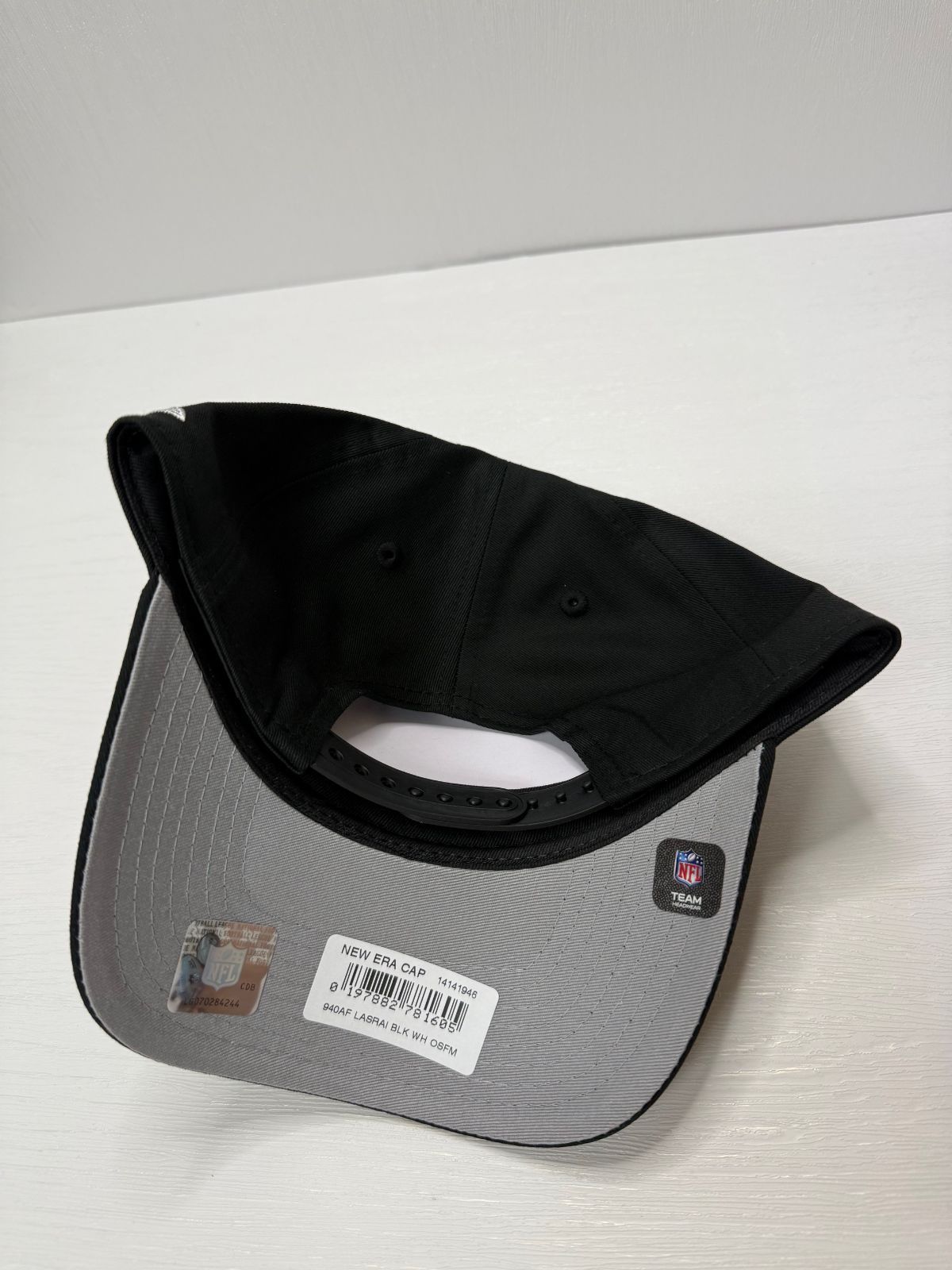 Newera オークランドレイダース ゴシックアーチ 9forty A-FRAME