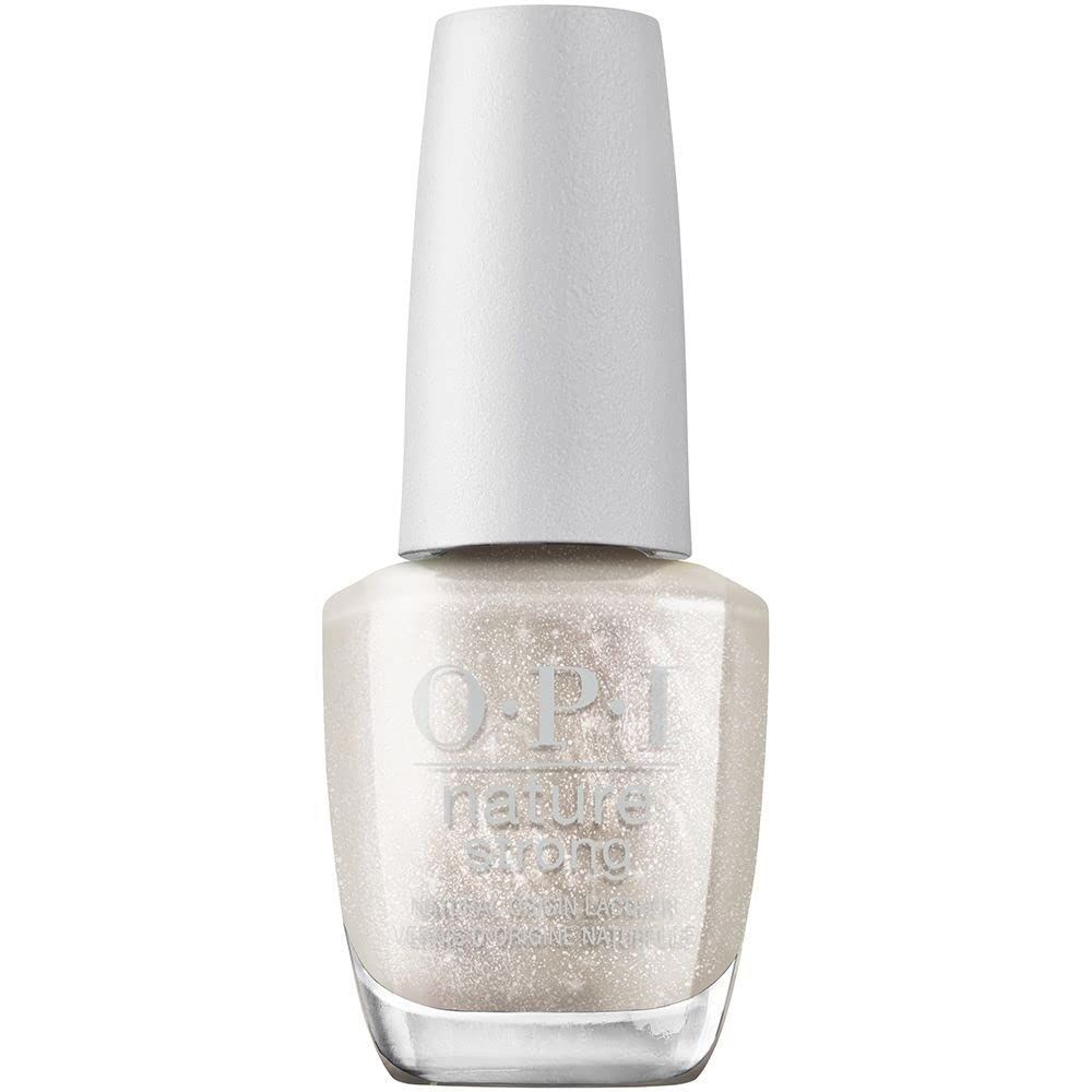 マニキュア カラー1本でOK 自然由来 OPI ゴールド ラメ 15mL(ネイチャーストロング NAT038)