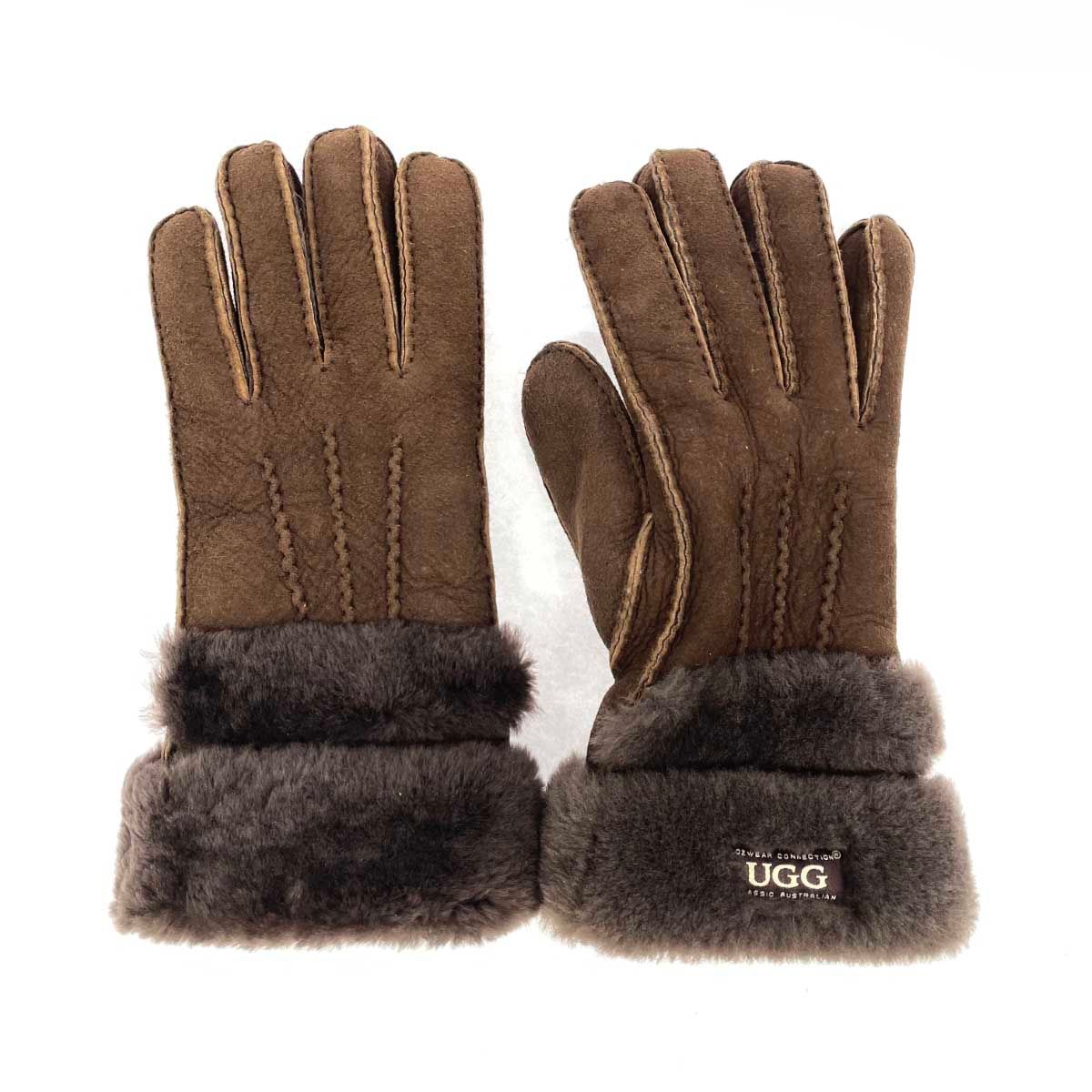 UGG 鹿羊本革 ムートン手袋 UGG 鹿羊本革 ムートン手袋 UGG 並行輸入品 アグ 手袋 レディース