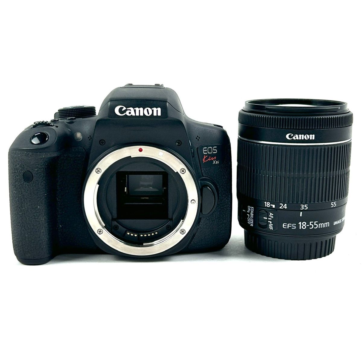 キヤノン Canon EOS Kiss X8i EF-S 18-55 IS STM レンズキット デジタル 一眼レフカメラ 【中古】 - メルカリ