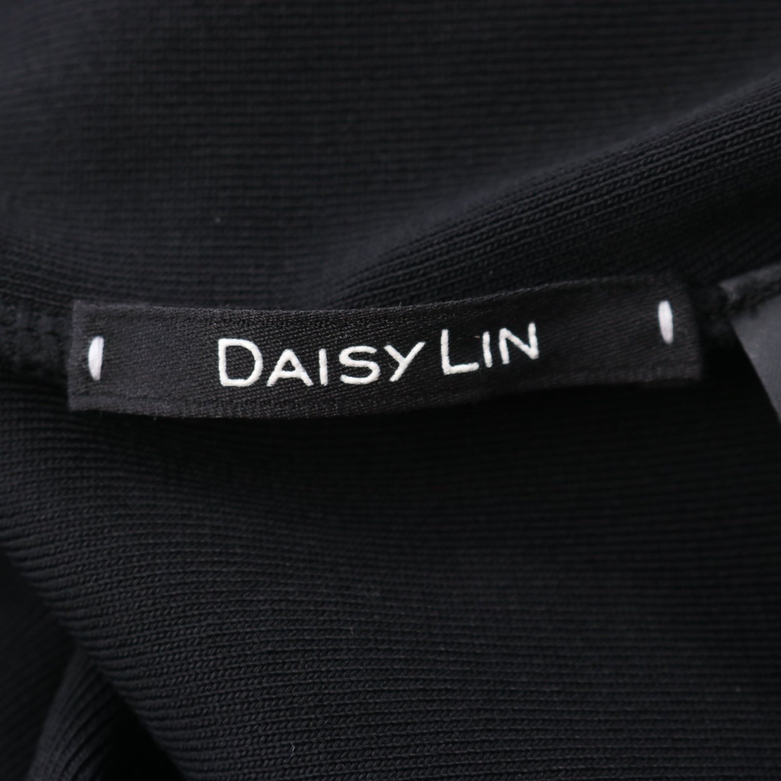Bランク】DAISY LIN／デイジーリン ヴィオラ2 ニット ブラック 袖切替